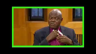 Uk archbishop puts dog collar back on after mugabe's fall