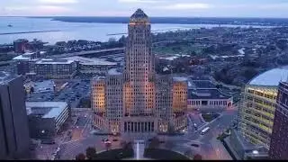 Video Closer: Downtown Buffalo Drone Aerial Footage