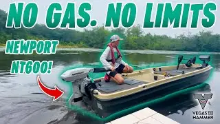 Unboxing & Test Run: Newport NT600 6HP Electric Outboard Motor for Fishing
