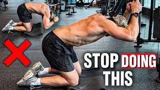 How to PROPERLY Perform A Cable Crunch to Shape Your Abs (Kneeling Cable Abdominal Crunch)
