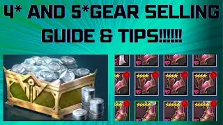 💸💸Episode 2 - EARLY GAME GEAR CLEANSE/SELL TIPS💸💸 QUICK SILVER! Raid: Shadow Legends