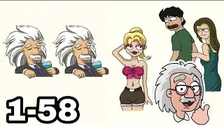 Einstein Brain Games (1-58) Tricky Test Mode All Levels