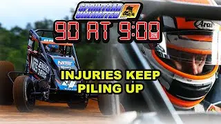 SprintCarUnlimited 90 at 9 for Tuesday, July 29th: Two more injuries to add to the Sprint Car pile