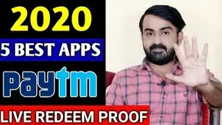 Top 5 Paytm Cash Earning Apps in 2020 | Best 5 Earning apps for android | Earn Money Online in 2020