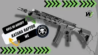 REVIEW | GM TATICO | AIRSOFT WE KATANA RAPTOR #wekatanaraptor #pistolaairsoft