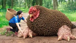 Harvesting Honey Mutant Birds & Go to Market Sell | monstrous creatures lurk in the Amazon forest