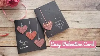Easy Valentine Card Making at Home | Handmade Love Card DIY| Sheetal Ankalkote