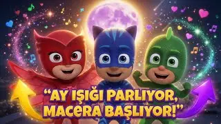 PİJAMAMASKELİLER:AY IŞIĞININ SIRRI/&Ccedil;OCUK HİKAYELERİ🌝🎭#pijamask#pijamaskeliler#keşfet#global#kesfet 