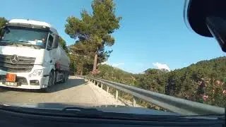 Isparta Eğirdir istikameti yol manzaraları \ uzun yol hatıraları