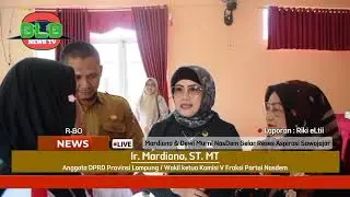 DPRD Provinsi & Kabupaten Lampura Gelar Reses di Sawojajar