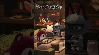 Cozy Brew ☕️💻 Ambient Internet Cafe #animalcrossing #studywithme #workmusic #acnh #lofi #cafemusic