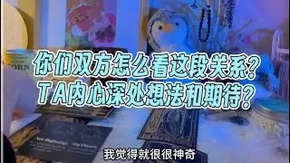 Daisy塔罗【你们双方怎么看这段关系？TA内心深处想法和期待？】整合能量，吻合你的信息就是你的
