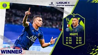 HOW GOOD IS HE?! 😳 94 Player of The MONTH KYLIAN MBAPPE PLAYER REVIEW - FIFA 22 ULTIMATE TEAM
