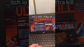 Ultrakill отлично работает на 7-летнем Chromebook #технологии #ПК #игры #techtok