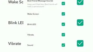 How to change Notification Settings in Snapchat