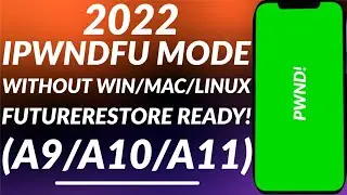 Get PwnedDFU Mode without Windows/Linux/Mac | Ready for Downgrading/Futurerestoring | iPwnDFU iOS 15