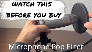 Demonstrating How EASY TO ATTACH AND USE The Aokeo Microphone Pop Filter Is [PRODUCT REVIEW]
