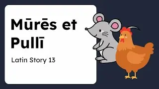 Homeschool Latin Story 13 | Mūrēs et Pullī | Henle First Year Latin