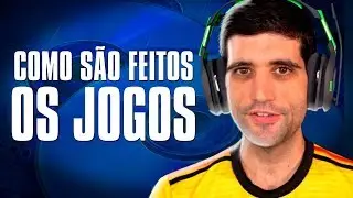 Como os VÍDEO GAMES são FEITOS, a tecnologia é INCRÍVEL - REACT