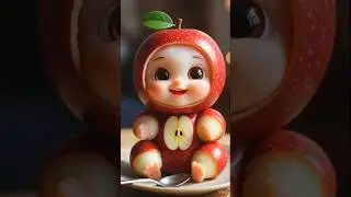 🥰Cute 🍎 baby eating apple🤤🤗 #apple #shorts #cute #viral #funny #trending