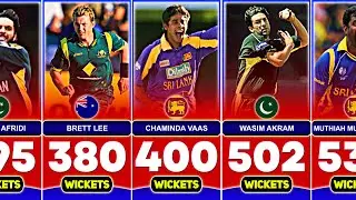 Most Wickets in ODI Cricket With Top 50 Bowlers | Update 2025
