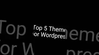5 best wordpress themes