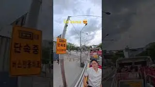 Korea city tour bus #korea #insta360x5 #travel