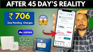 Jio AirFiber: 45 Days Completed, ₹706 Due Pending | Unpacking the Reality & Unlimited Offers