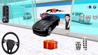 New GTr range car in driving class 2025 | riding on the city traffic🚦| 3D Driving Class