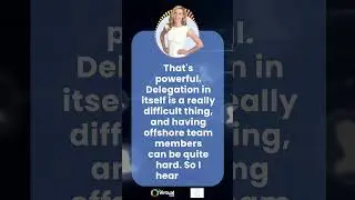The Benefits of Delegation | Barbara Turley #shorts #podcast #entrepreneur