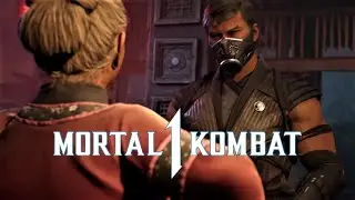 Mortal Kombat 1 - Smoke casually beats up Madam Bo (2023) Lin Kuei Attack
