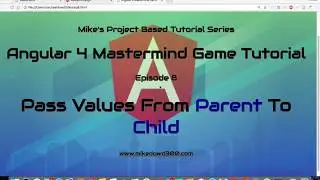 Angular 2/4 Project Based Tutorial, Episode 8