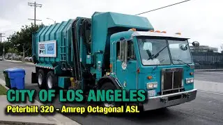 LA Sanitation | Peterbilt 320 - Amrep Octagonal 