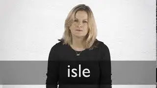 How to pronounce ISLE in British English