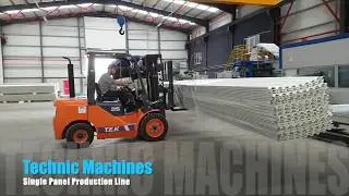 Single Sandwich Panel Production Machinery Line