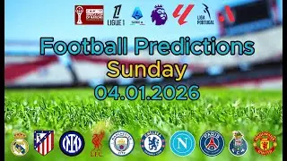 Football Predictions Today ⚽ Real Madrid, Man City, PSG | Football Match Analysis 📊