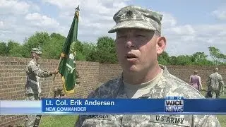 Change of command for 170th