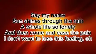 Eternal Flame - The Bangles (Lyrics)