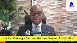 Tips for Making a Successful Fee Waiver Application