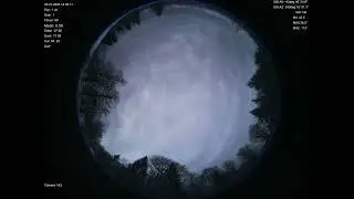 2026-01-25 All sky camera capture from Poiana Rusca Mountains, Romania