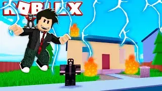LOKIS QUEBRA QUEBRA COM RAIOS | Roblox - Destroy Stuff With Lightning