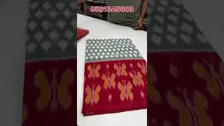 Pochampelly double saree special offer with matching blouse free, only 2200￼/- free shipping ￼