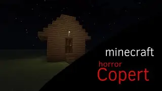 Minecraft horror copert