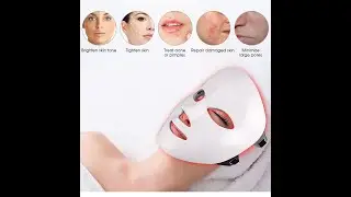 Wireless 7 colors LED face mask