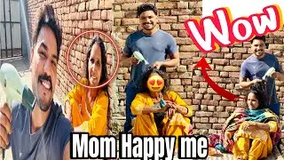 Mom Happy Me Wow 😮 Hair  Suka Deye Mom K Ek Min Me 🤣