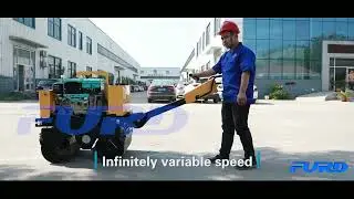 Mini Manual Hand Operated Roller Compactor (FYL-800)