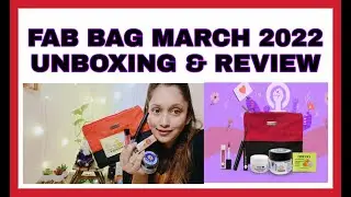 FAB BAG MARCH 2022 REVIEW | fab bag march Unboxing & Review #short #shorts #youtubeshorts #fabbag