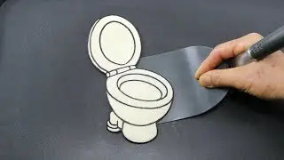Making Toilet PANCAKE