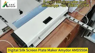 Silk Screen Plate Maker Digital Screen Plate Printing Machine Without Needing Chemicals&Emulsions