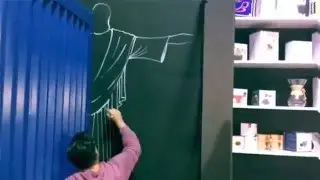 Hand Painted Mural-Brazilian Theme